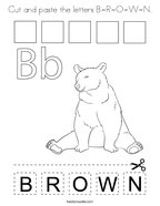 Brown coloring pages