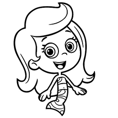Bubble guppies coloring pages