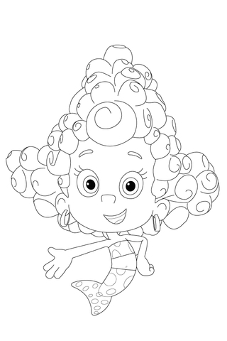 Bubble guppies coloring pages free coloring pages