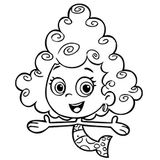 Bubble guppies coloring pages