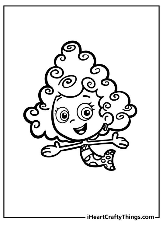 Bubble guppies coloring pages free printables