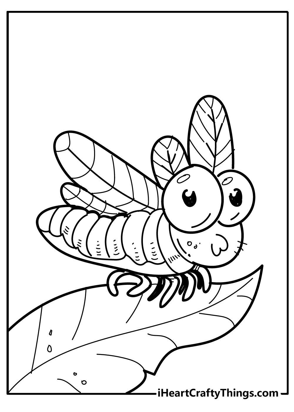 Bugs coloring pages free printables
