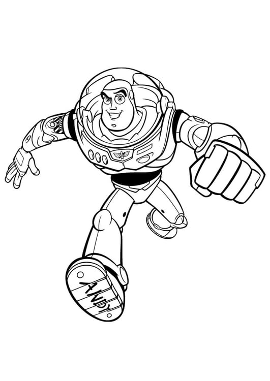 Coloring page toy story