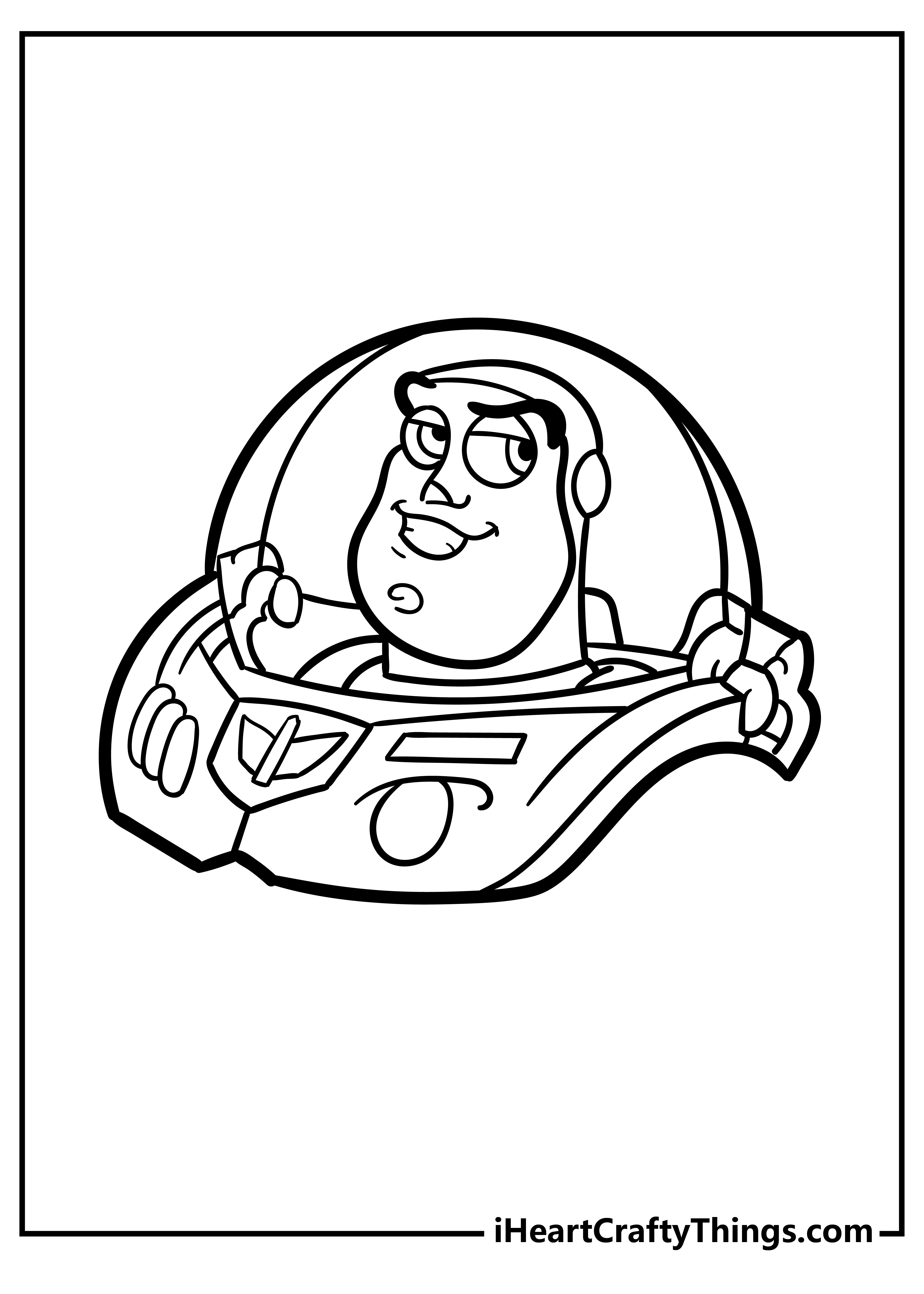 Buzz lightyear coloring pages free printables