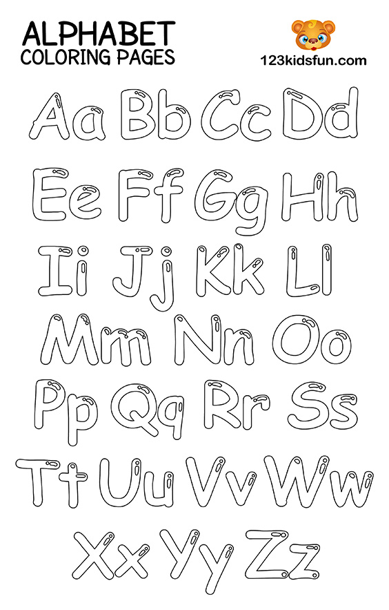 Free printable alphabet coloring pages for kids kids fun apps