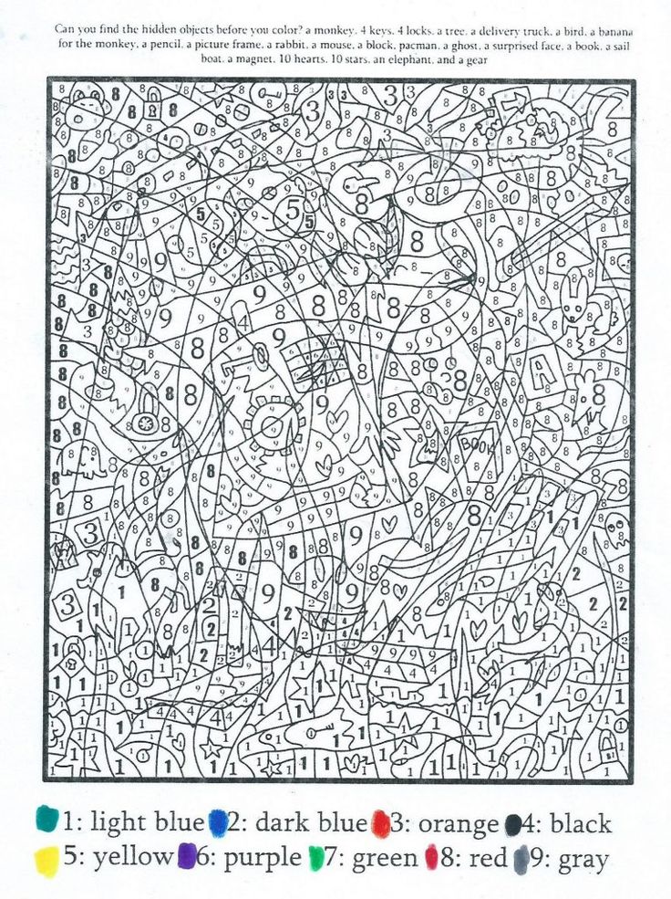 Advanced color by number online game coloring color by number printable adult color by number free printable coloring pages