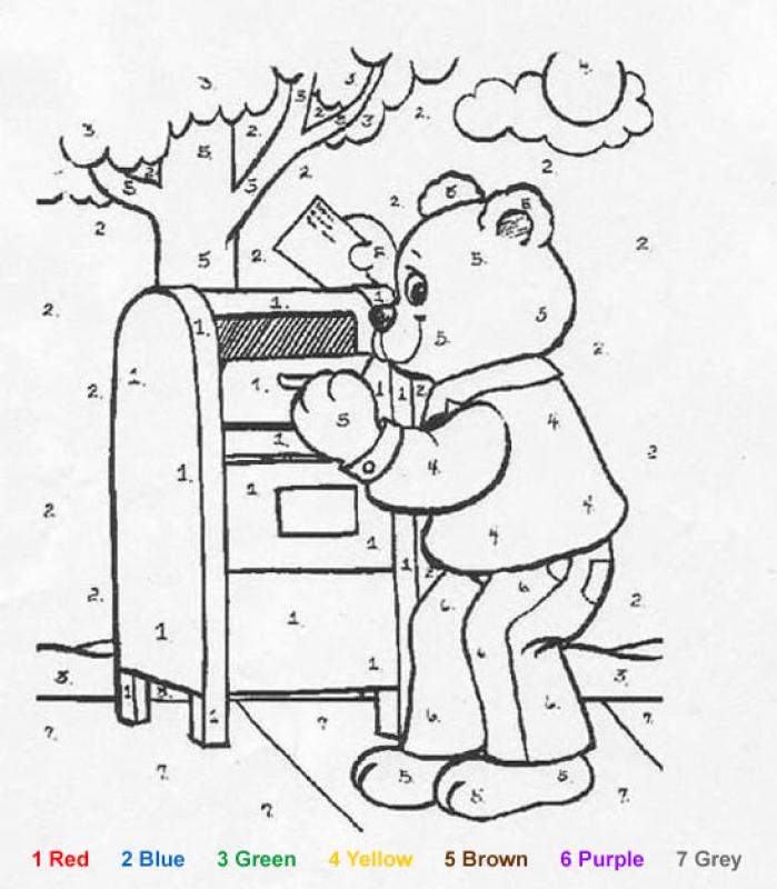 Teddy bear coloring pages