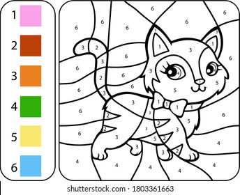 Thousand cat color by number royalty