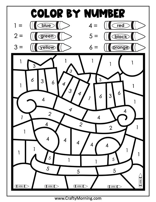 Christmas color by number printables christmas color by number christmas worksheets christmas coloring sheets