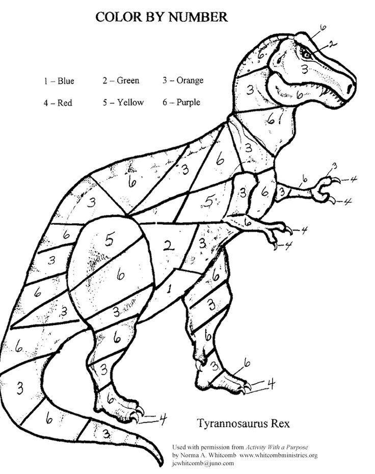 Color by number printables â coloringrocks free coloring pages dinosaur coloring pages coloring pages coloring pages for kids