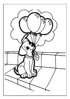 Let your child explore the world of dogs with our printable coloring pages pdf