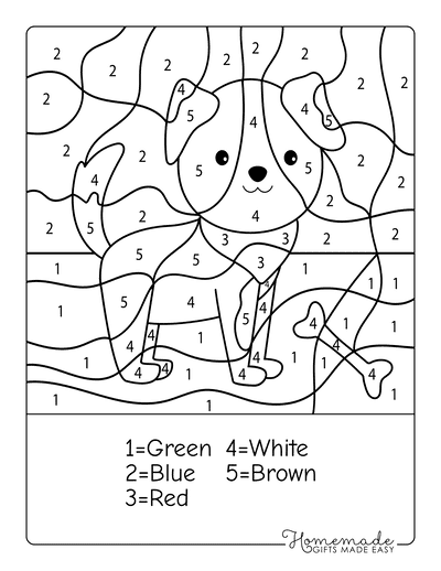 Free dog coloring pages for kids adults