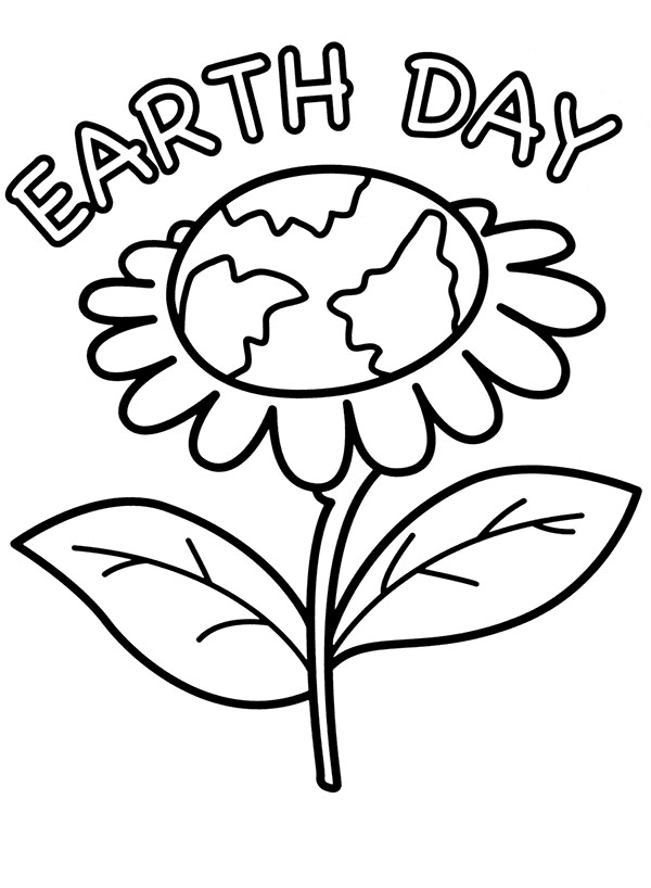 Earth day coloring pages printable for free download