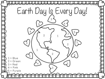 Earth day coloring pages