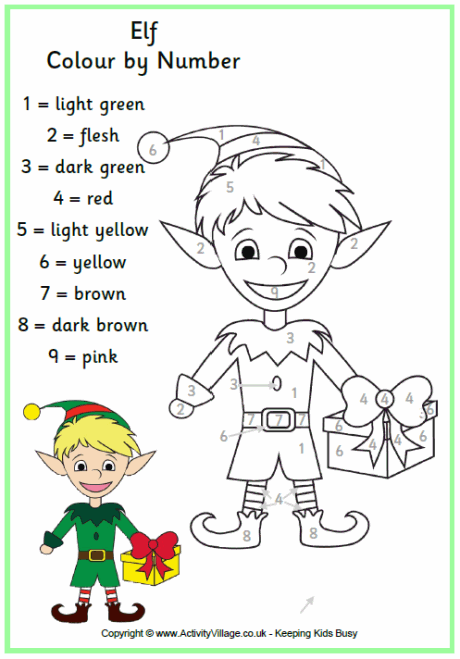 Enjoy festive fun with christmas elf lour by number