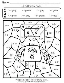 Nd grade math color by number nd grade math math coloring worksheets math coloring