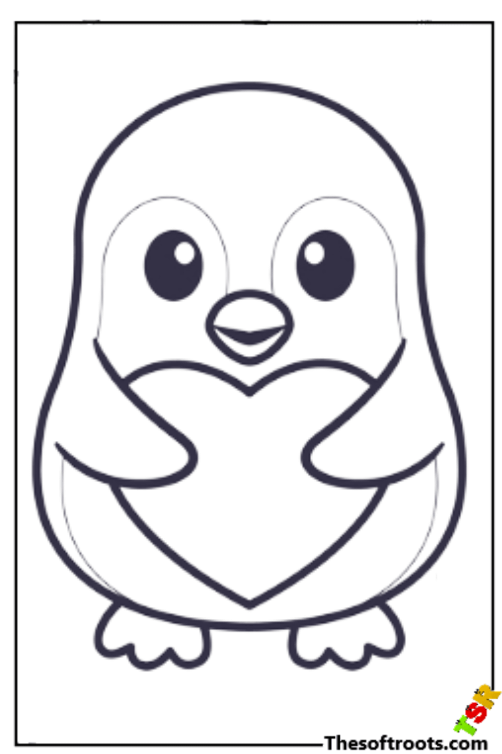 Penguin coloring pages rkidscoloringpages