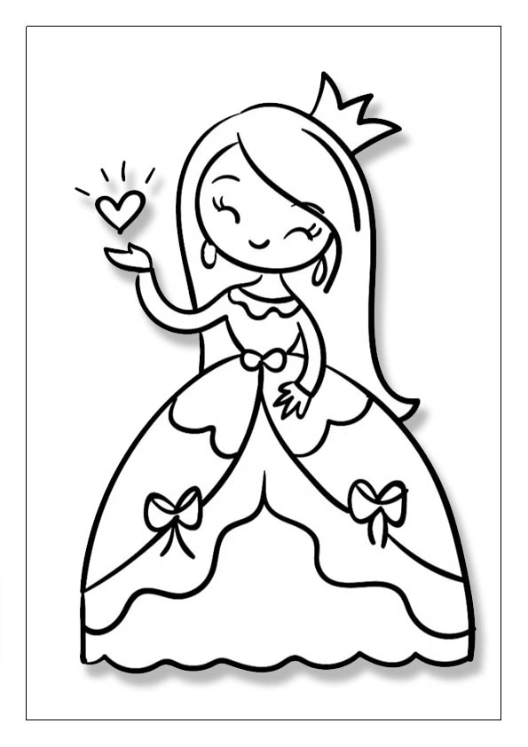 Princess coloring pages printable coloring sheets