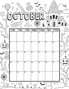 Printable coloring calendar for and woo jr kids activities childrens publishing