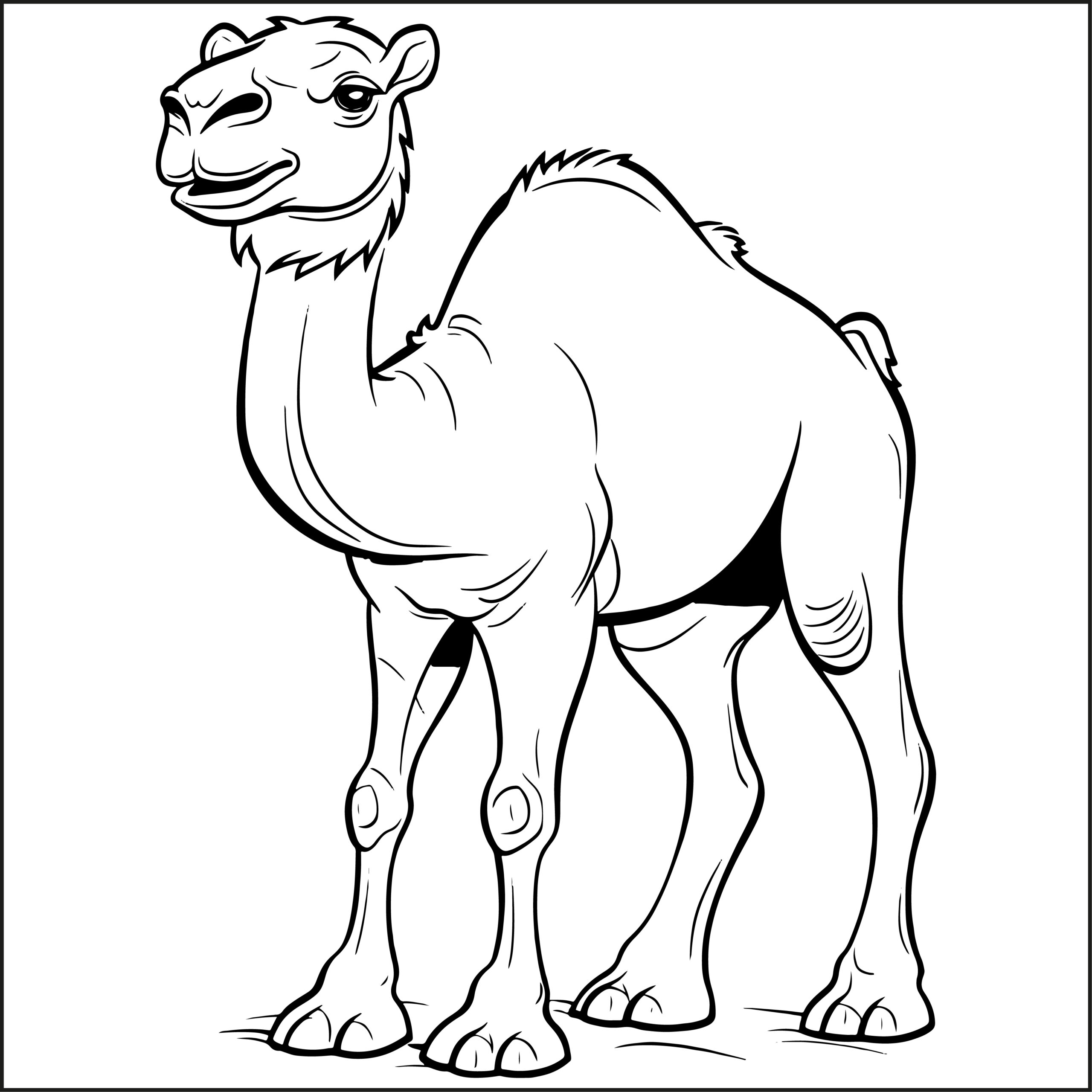 Camel coloring book camel coloring pages made by teachers