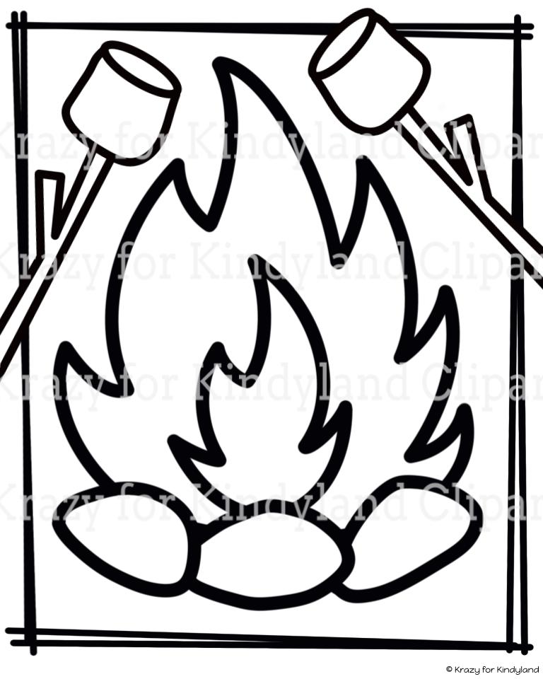 Camping coloring pages booklet tent canoe pass campfire flashlight