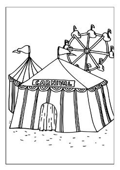 Experience the festivities of carnival with our fun coloring sheets pages