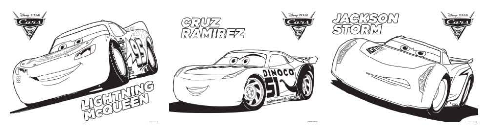 New cars coloring pages