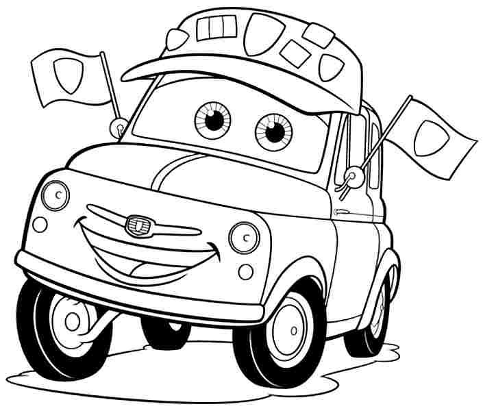 Coloring pages best disney cars coloring pages