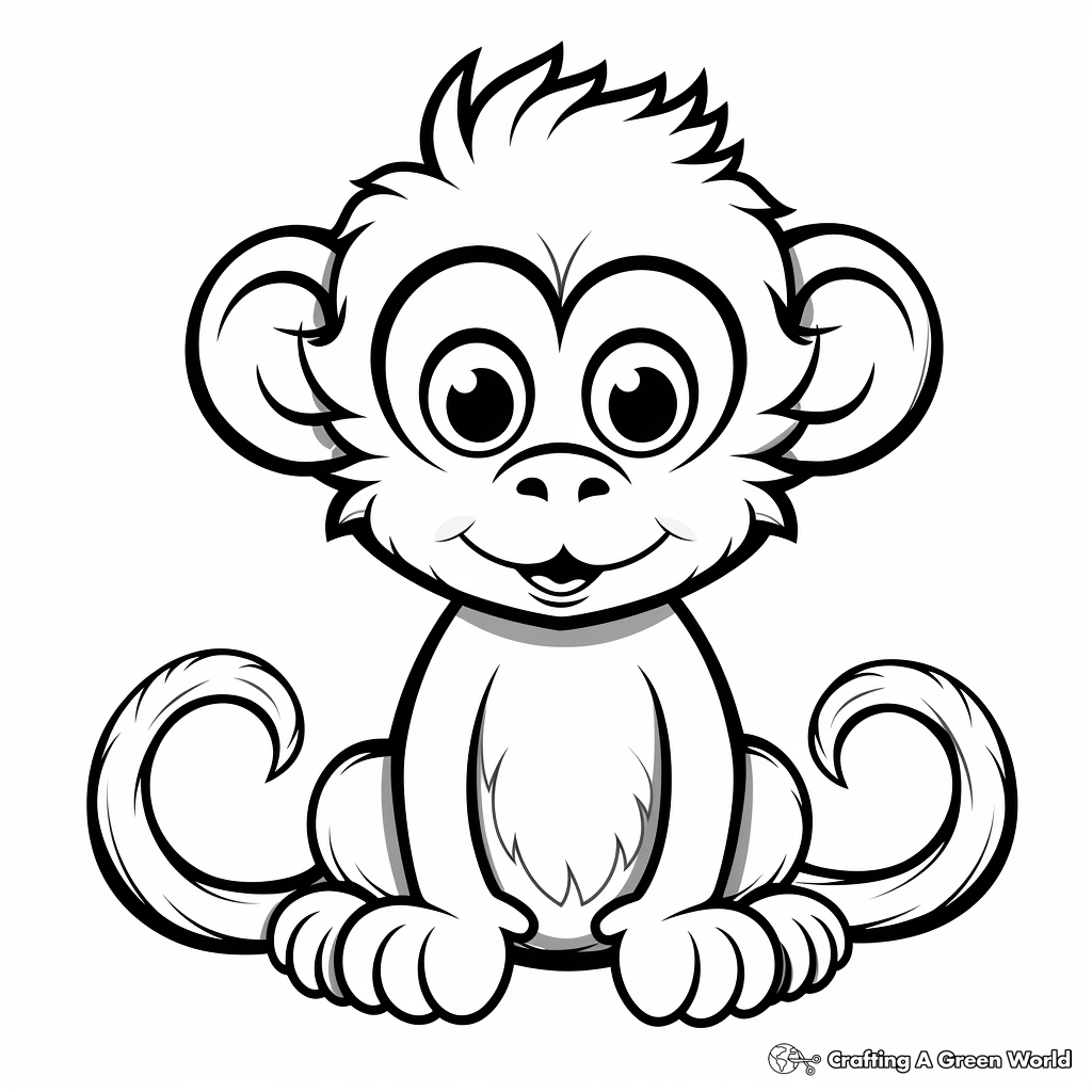 Cartoon animals coloring pages