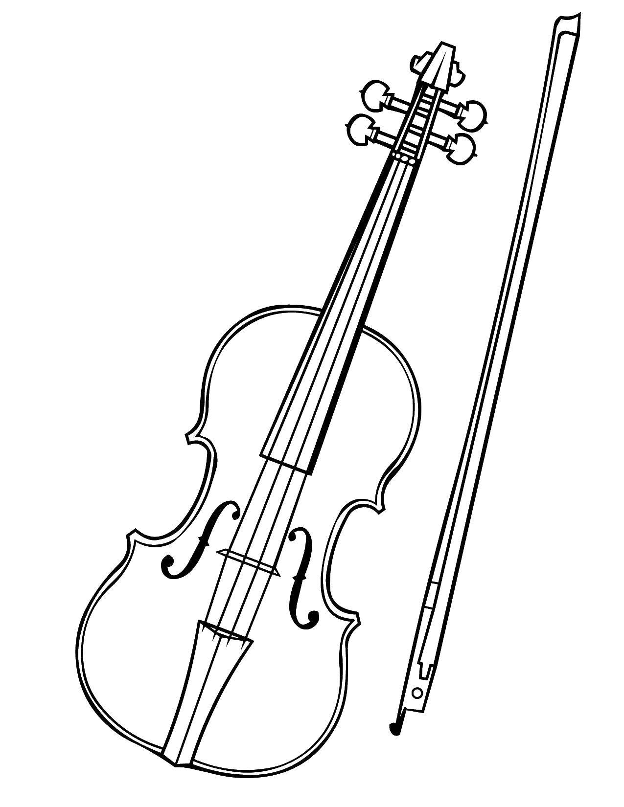 Online coloring pages coloring cello coloring