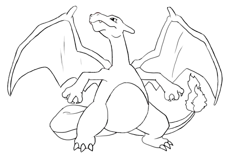 Charizard coloring pages