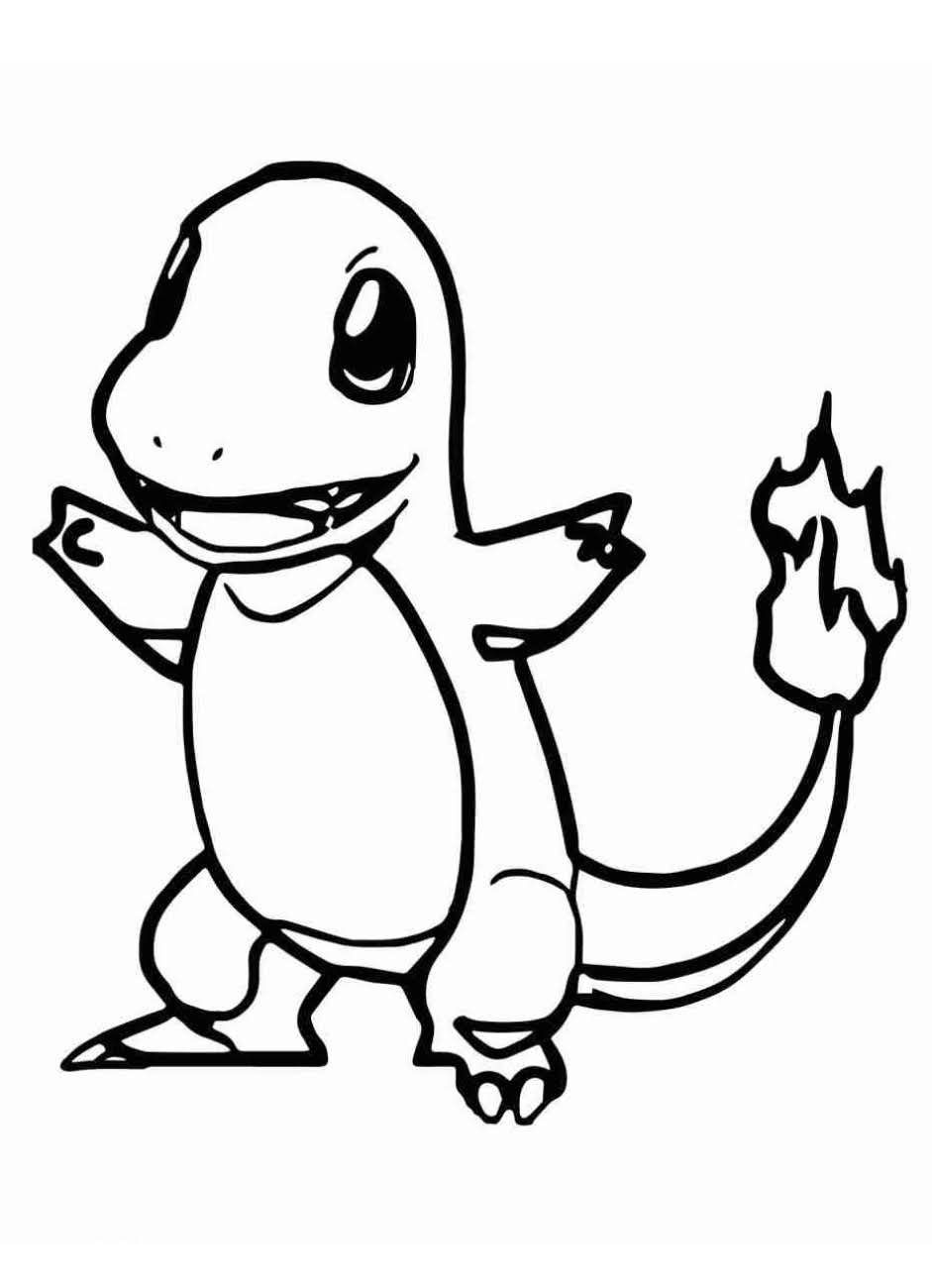 Printable charmander coloring pages pokemon coloring pages pokemon coloring coloring pages