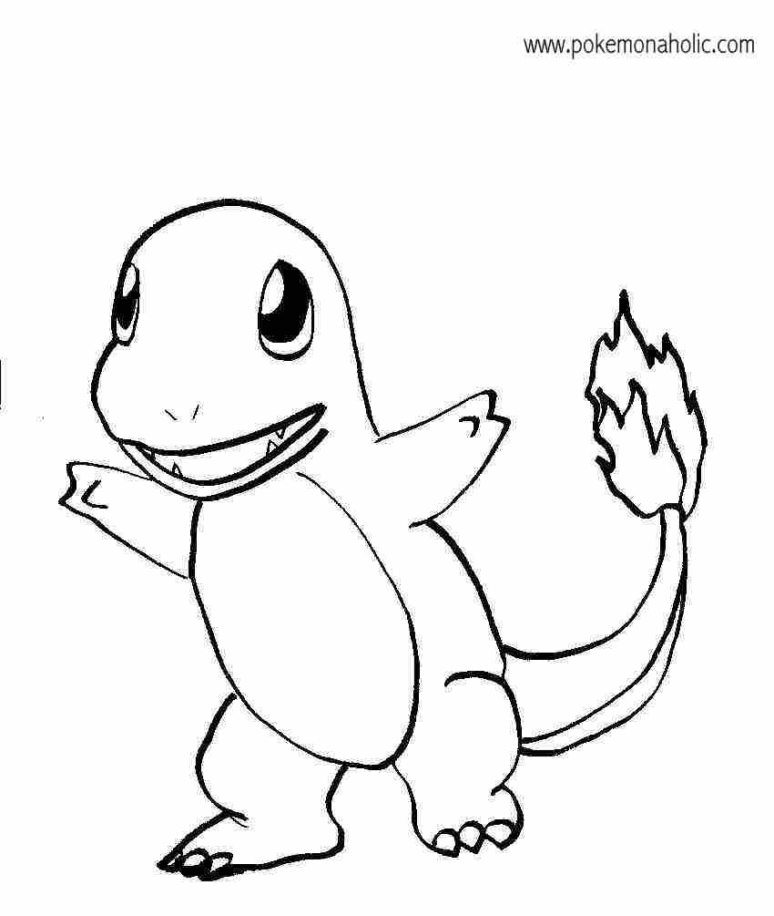 Coloring pages charmander coloring pages