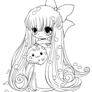 Chibi colouring pages printable for free download