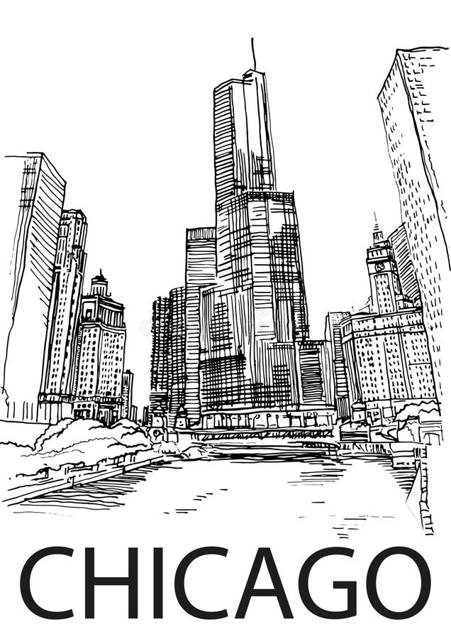 Chicago stock illustrations â chicago stock illustrations vectors clipart