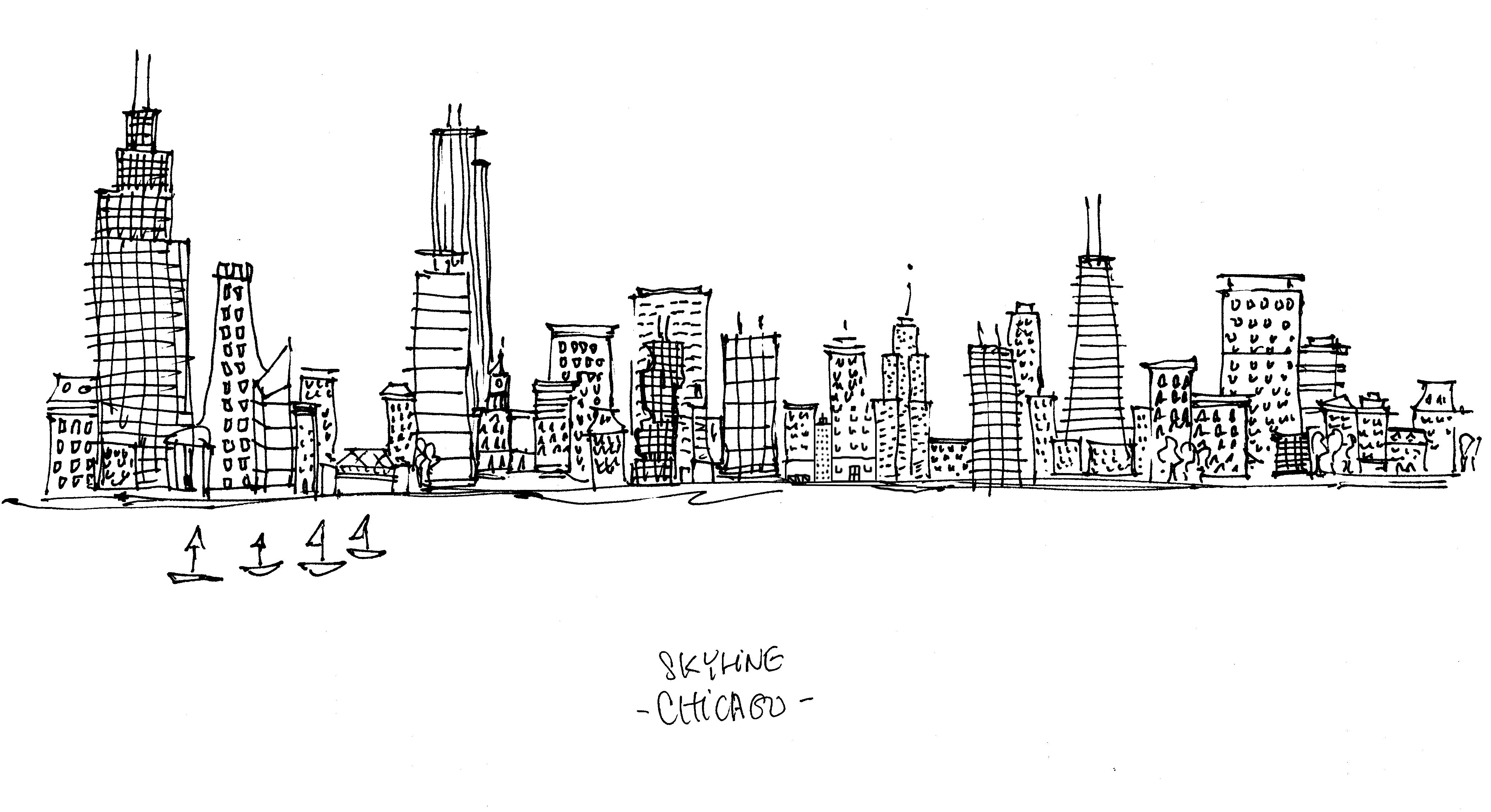 Related image chicago skyline skyline drawing skyline