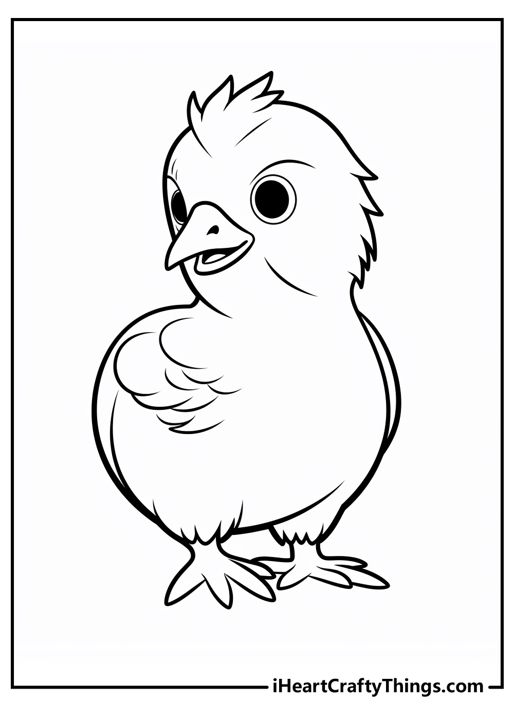 Chicken coloring pages free printables