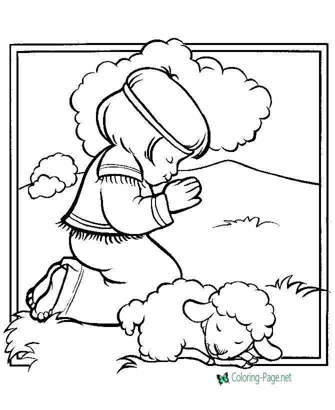 Christian coloring pages