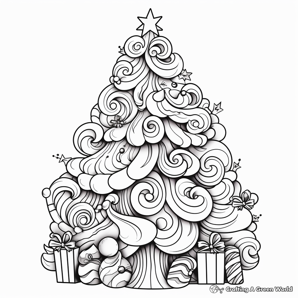 Christmas coloring pages for adults