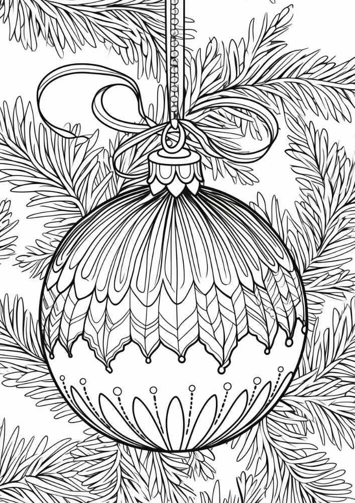 Free adult christmas coloring pages