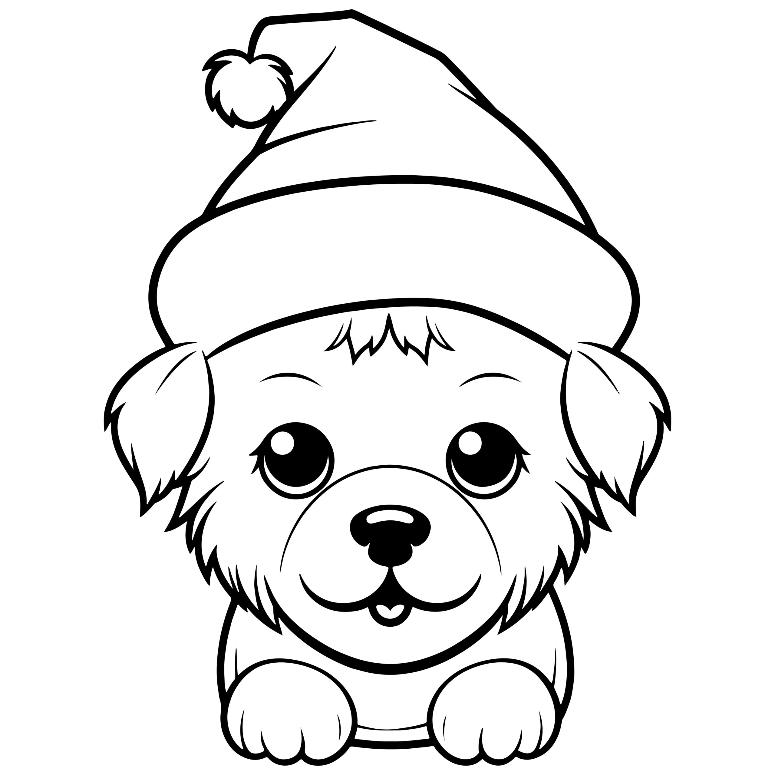 Dogs christmas coloring book puppy coloring book for children who love dogs made by teachers