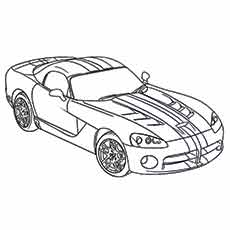 Top free printable muscle car coloring pages online