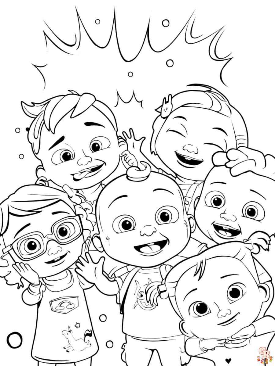 Coelon coloring pages free printable easy for kids