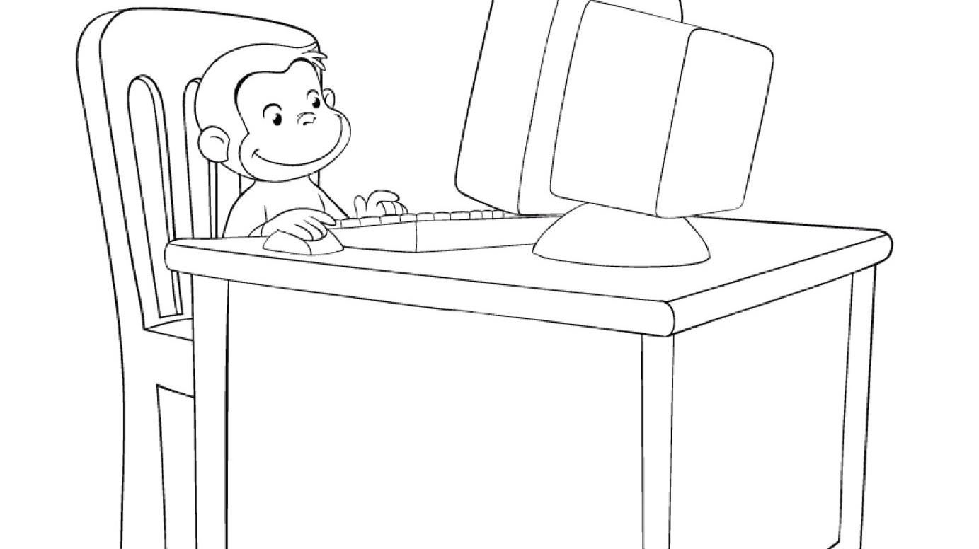 Computer coloring page kids coloring pages kids for parents