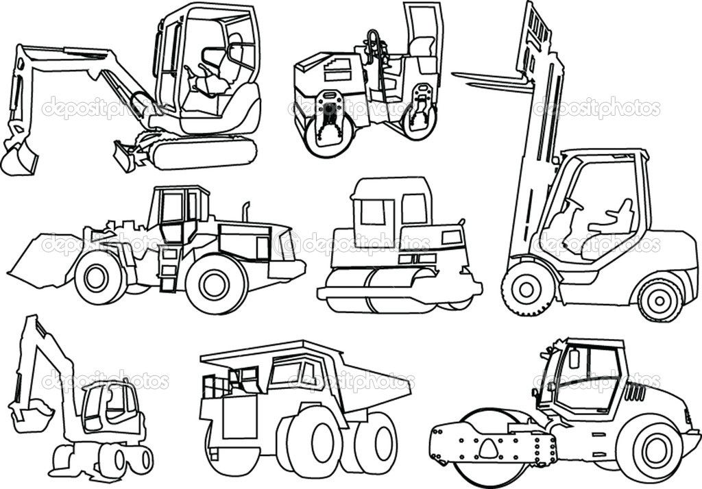 Printable construction coloring pages truck coloring pages tractor coloring pages coloring pages for kids