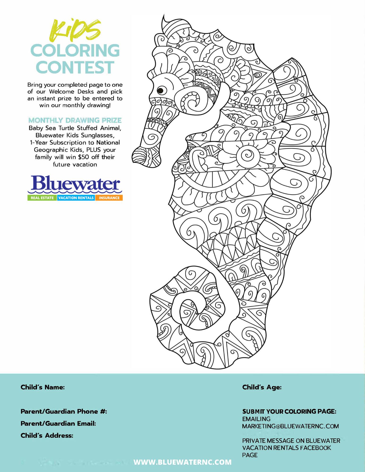 Coloring contest