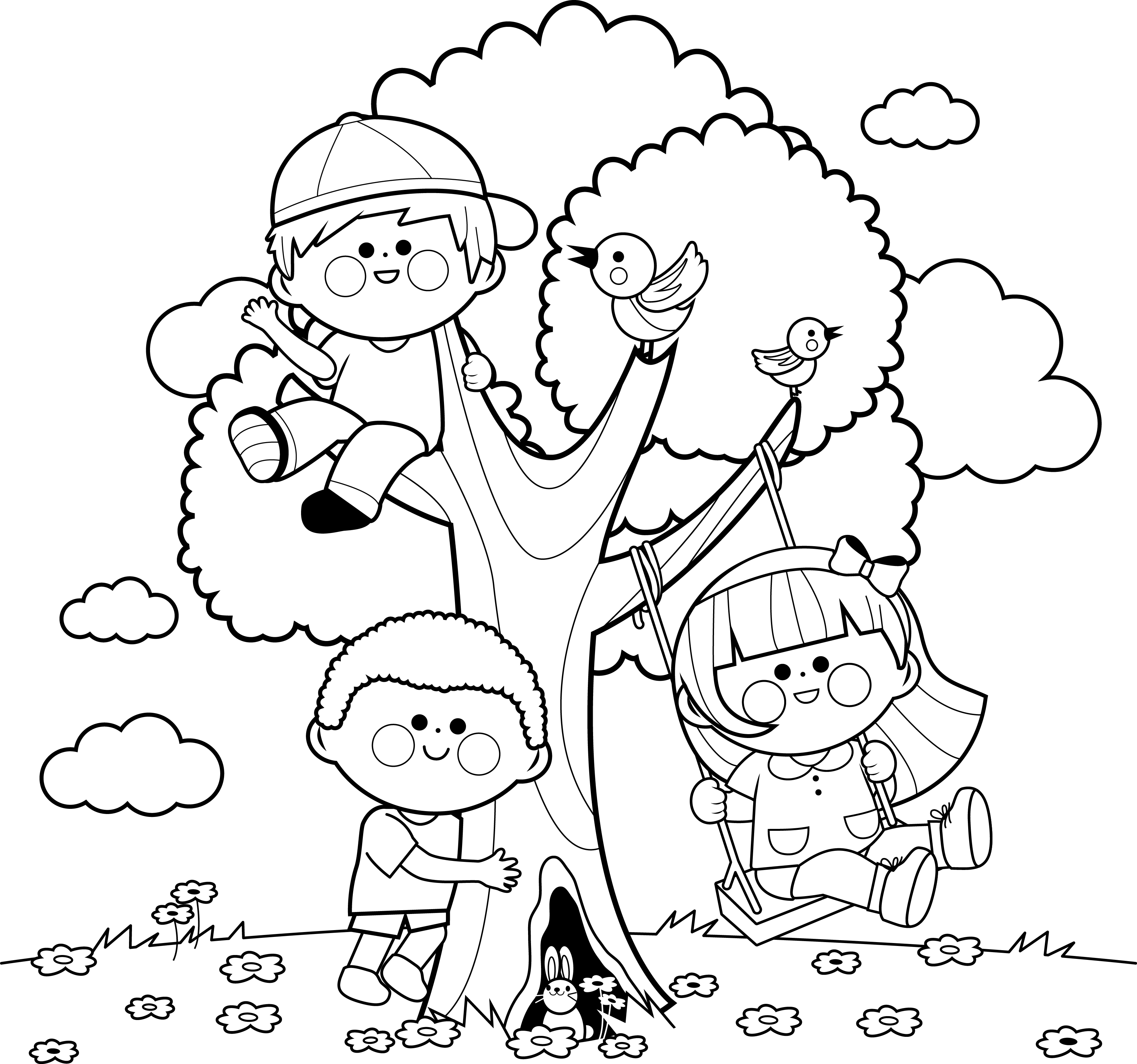 Newsletter coloring contest