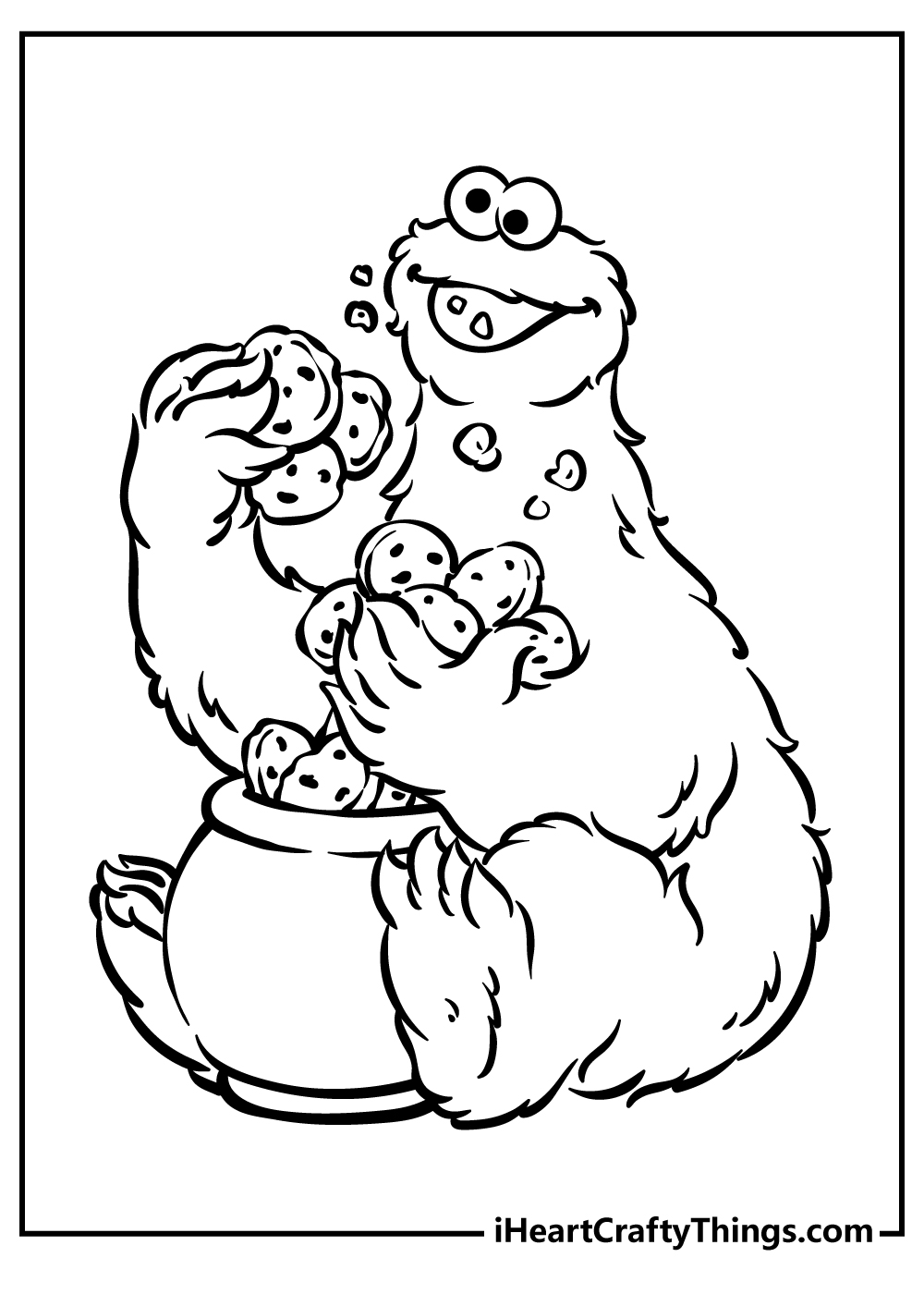 Sesame street coloring pages free printables