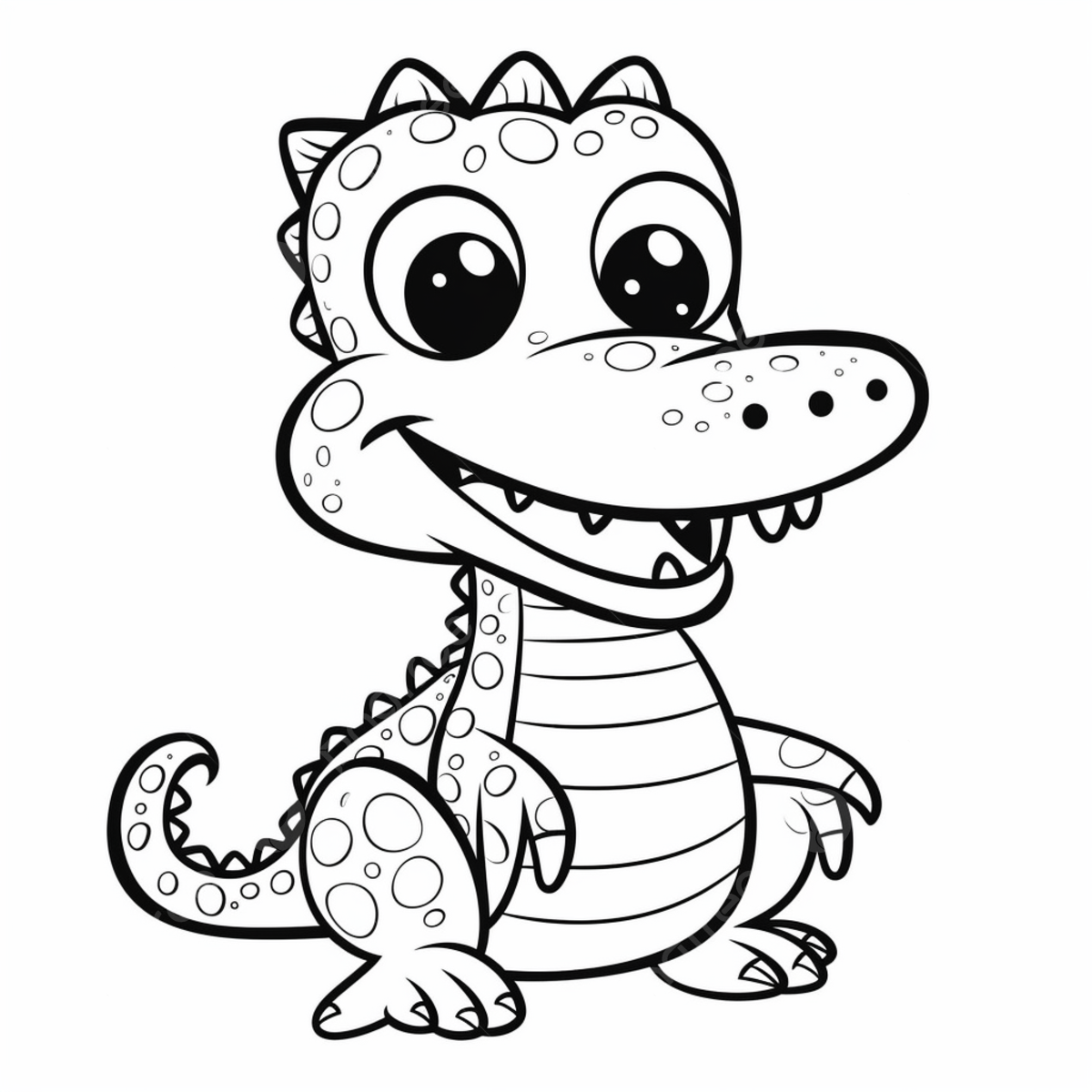 Picture of a baby crocodile coloring page baby drawing crocodile drawing ring drawing png transparent image and clipart for free download