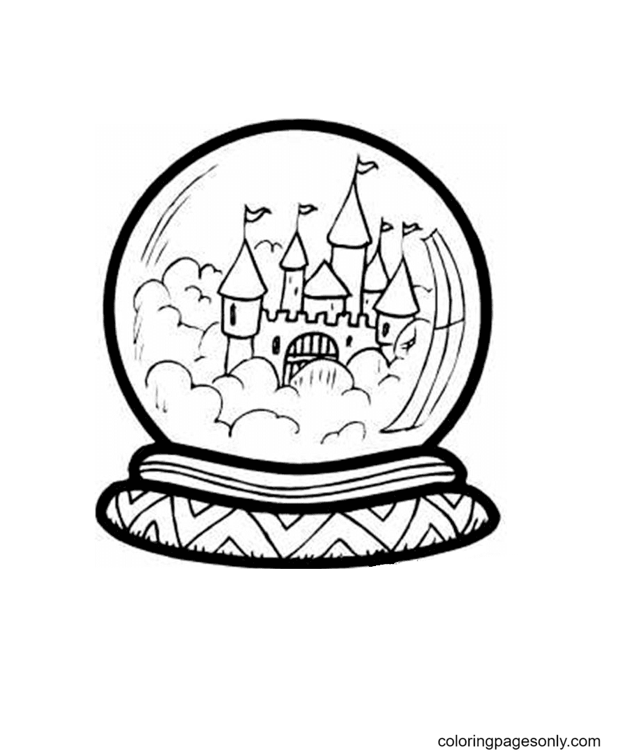 Crystal coloring pages printable for free download